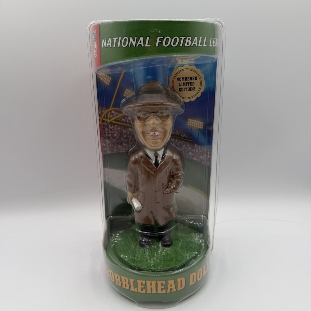 Vintage Vince Lombardi Green Bay Packers Bobblehead /3000 NFL Bobble Dobbles